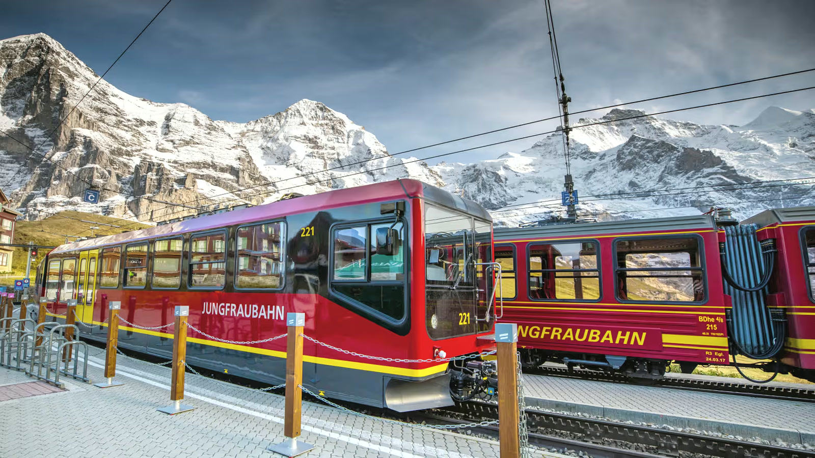 Jungfraubahn, tandradtrein door de Eiger
